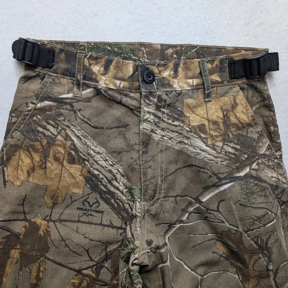 Scent Blocker Hunting Pants Youth M Brown Realtree Xtra Camo Adjustable Waist